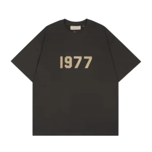 1977 Logo ESSENTIALS T-shirt Black