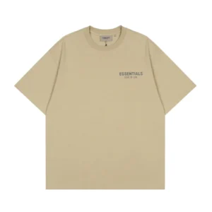 Beige ESSENTIALS T-shirt Fear of God