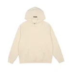 Cream Fear of God ESSENTIALS Hoodie