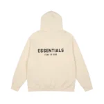 Cream Fear of God ESSENTIALS Hoodie