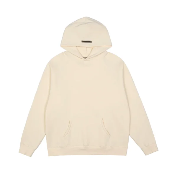 Cream Fear of God ESSENTIALS Hoodie