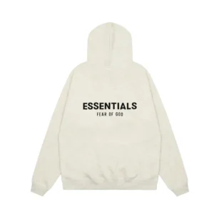 Light Grey ESSENTIALS Hoodie