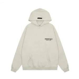 Light Grey ESSENTIALS Hoodie